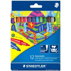 Staedtler, Malstifte, Fasermaler (12x)