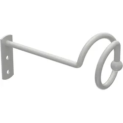 DRAPIERHAKEN für Gardinen / Vorhänge, Weiß, Packung 1 Paar