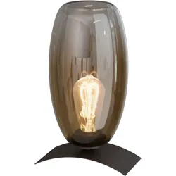 masterlight Tischleuchte Olive Metall Braun