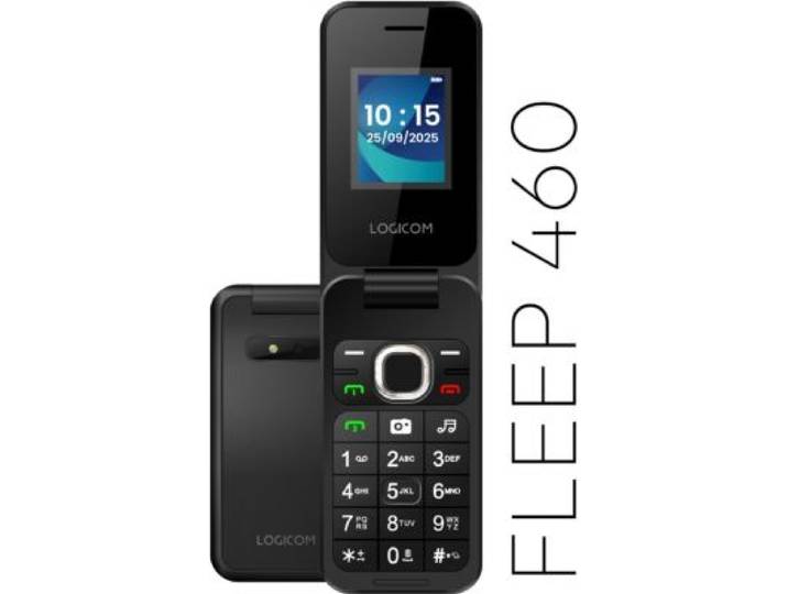 Logicom - Téléphone Portable Fleep 460 Noir