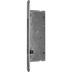 BMH, Türschloss + Schliesszylinder, Falztreibriegel 1155 gesichert, DM 30, Stulp 235 x 20 mm, Edelstahl