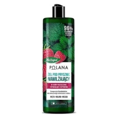 Herbapol Polana Duschgel mit Minze-Himbeere 400ml (400 ml) (47453719)