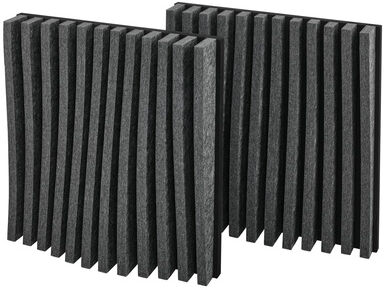 t.akustik PET Parametric Absorber 60 AZ Trägerplatte Schwarz