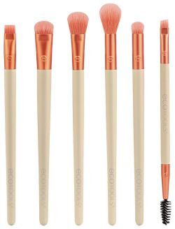 EcoTools Fire Fiery Eyes Brush Set 6 Pieces