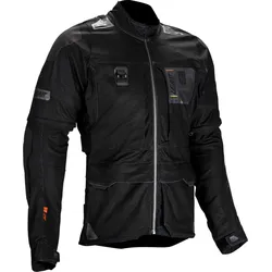 Leatt Adventure Rally 5.5, Textiljacke - Schwarz - 4XL