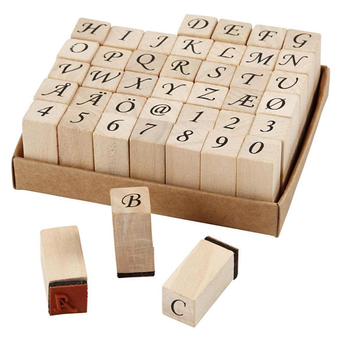 Creativ Company Set Buchstaben/Zahlen 42-teilig (28582)