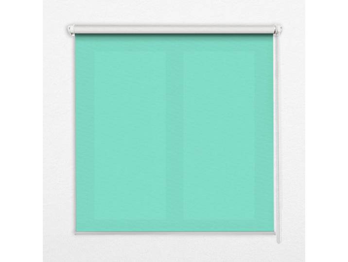 Tulup Innenrollo - Fensterrollo - Rollo - 100x100 cm - Türkis, Kunststoff, Quadratisch, 100x100x0.5 cm, Heimtextilien, Vorhänge, Rollos