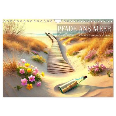 Pfade ans Meer (Wandkalender 2026 DIN A4 quer), CALVENDO Monatskalender