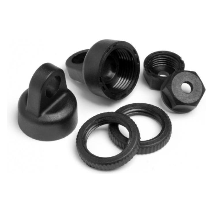 HPI Firestorm Shock Cap And Preload Collar Set (100317)