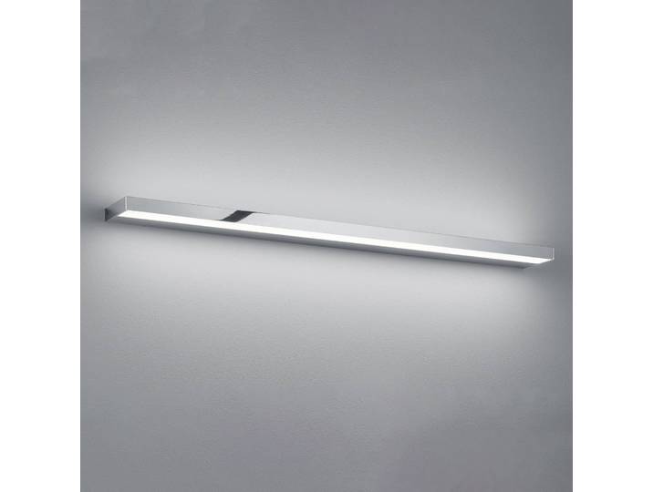 Helestra Wandleuchte Slate, chrom / silber, für Badezimmer, Aluminium, Modern
