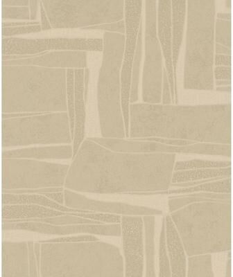 Galerie Wallcoverings Terra Collection Geometric Graphic Glitter Finish Clay on Non-woven Wallpapr Roll