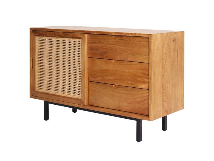 Commode massive 120 x 75 x 43cm Marron