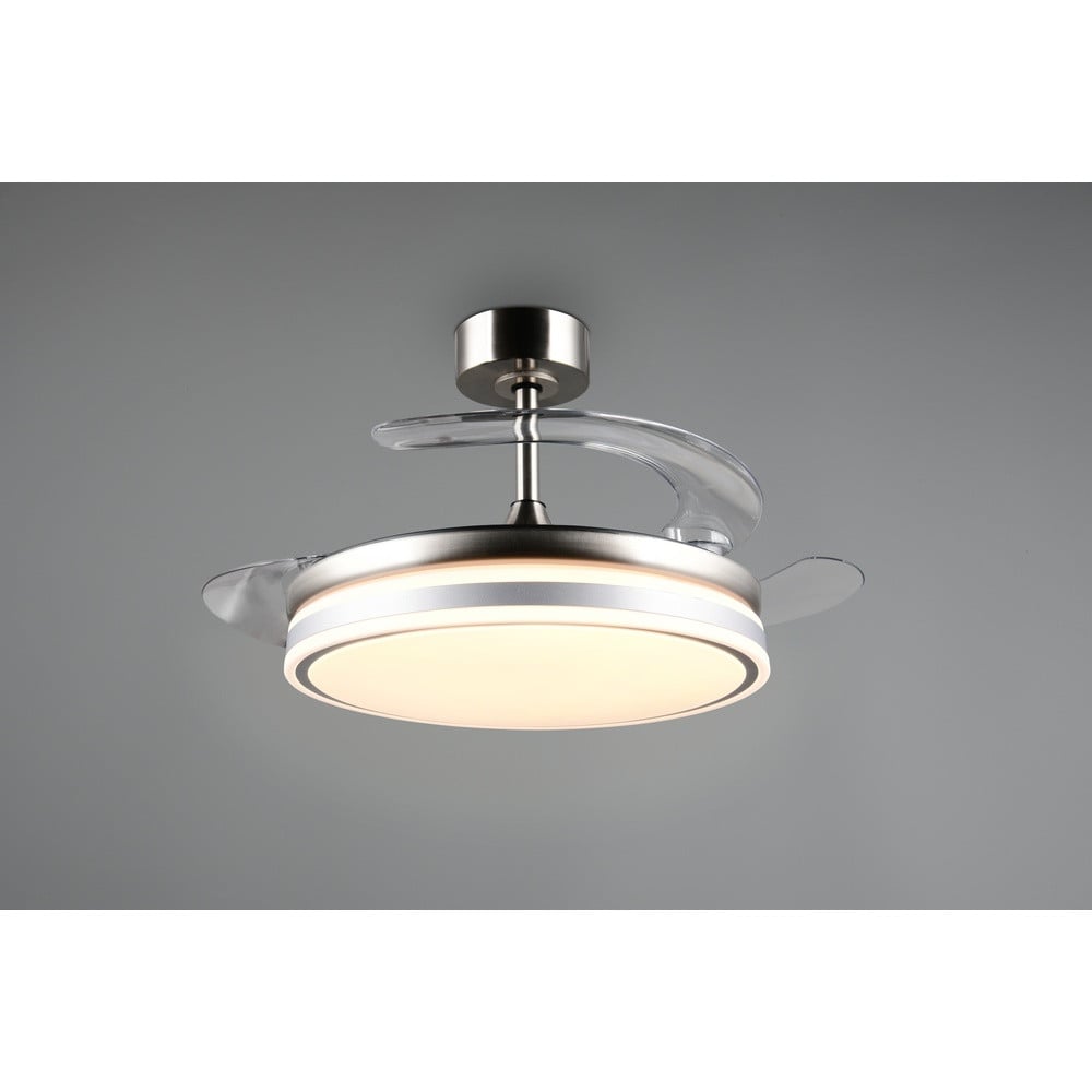 Trio Volda Plafondventilator - Nikkel/Zilver - Ø 106 cm