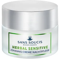 50ml SANS SOUCIS HERBAL SENSITIVE Johannis Creme Nachtpflege
