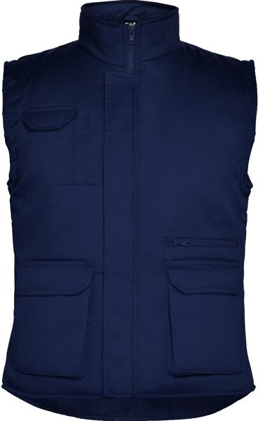 Veste de travail rembourrée personnalisable multi-poches Almanzor Marine XXXL