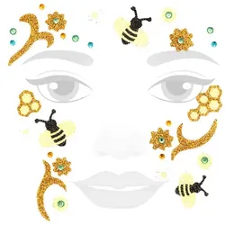 Face-Art-Tattoo "Biene"