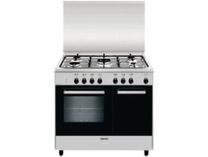 Cuisinière - Glem - AR965MI6 - Four à deux étages - Largeur 90 cm - Acier inoxydable - Classe A