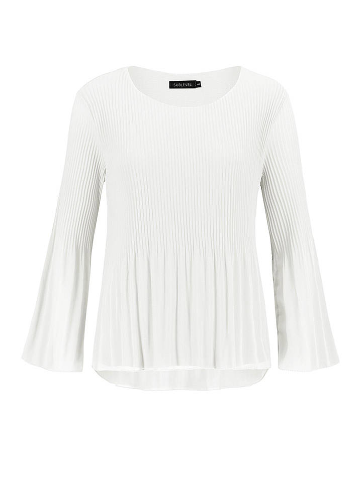Sublevel Bluse in Weiß - XL