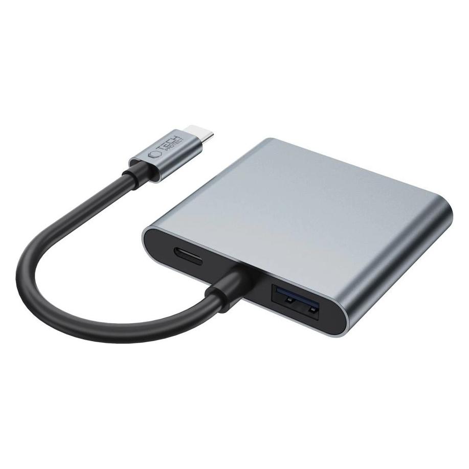 Tech-Protect HB08 (USB-C, 4 Ports) (5906302368624)