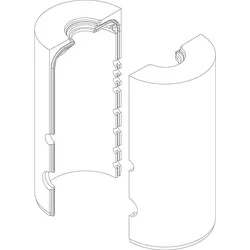 Wärmeschutz Speicher P1000-C - 8735100591