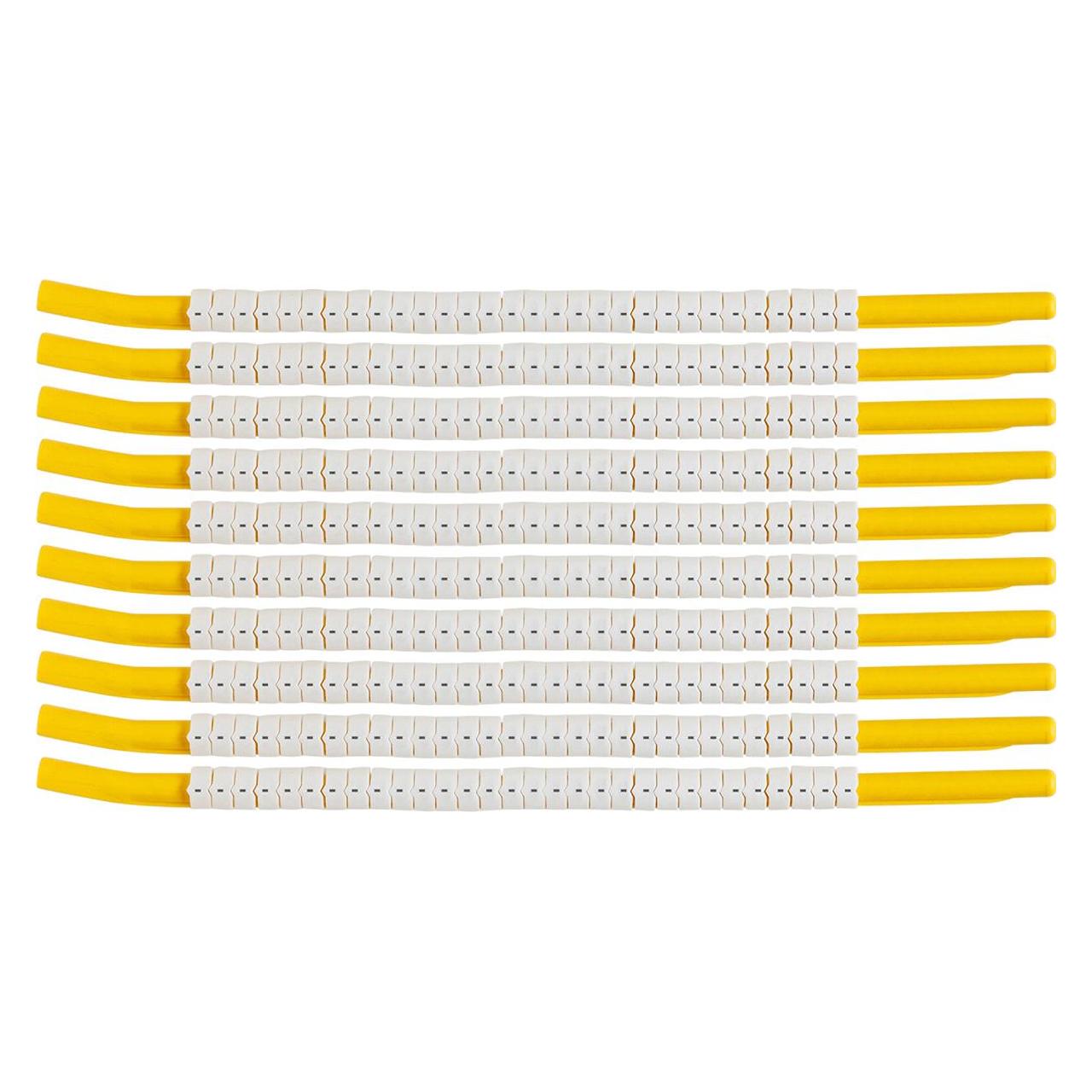 Brady ClipSleeve Kabelkennzeichnungen, Grösse 18 (SCN-18-MINUS)