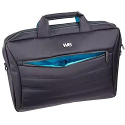 WE Sacoche Ordinateur Portable compatible Design v2 17,3" max (Noir) (17.30"), Notebooktasche, Schwarz