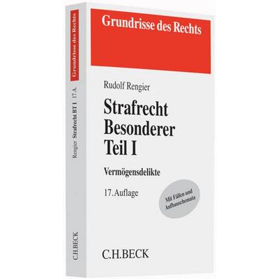 Strafrecht Besonderer Teil I, Taschenbuch von Rudolf Rengier, Beck, C H