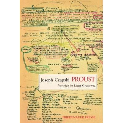 Proust, Taschenbuch von Joseph Czapski, Friedenauer Presse, 978-3-932109-47-8