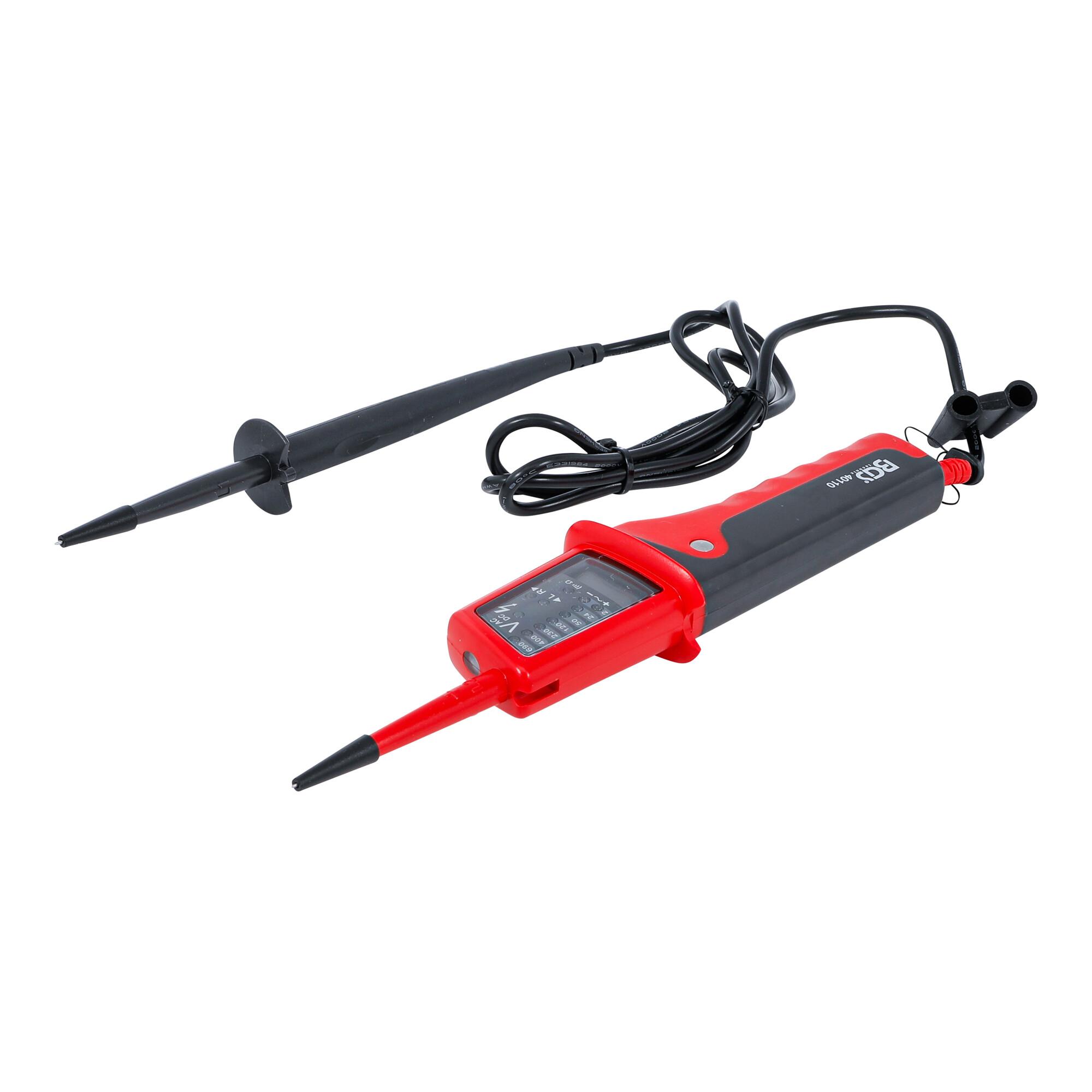BGS Spannungsprüfer mit Digitalanzeige ; BGS technic (40110)