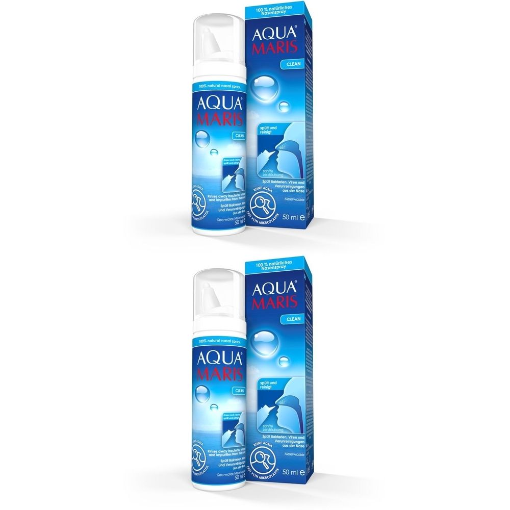 Aqua Maris Clean Nasenspray 2x 2x50 ml