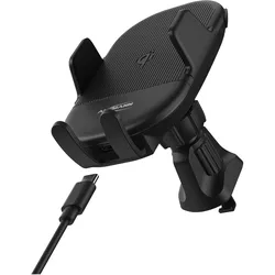 Ansmann KFZ-USB-Ladegerät Induktions-Ladegerät WiLine 15 1 A / 5 W / 1 Port (15 W), Wireless Charger, Schwarz