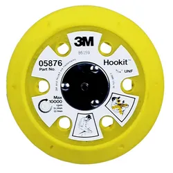 3M Hookit Direct Flow II Schleifteller, 15-fach gelocht, Standard, M8