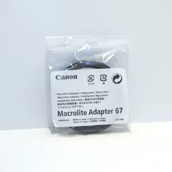 CANON Macro Ring Lite-Adapter 67 (MR14EX/MT24 EX zu EF 100 L IS USM) (Angebot)