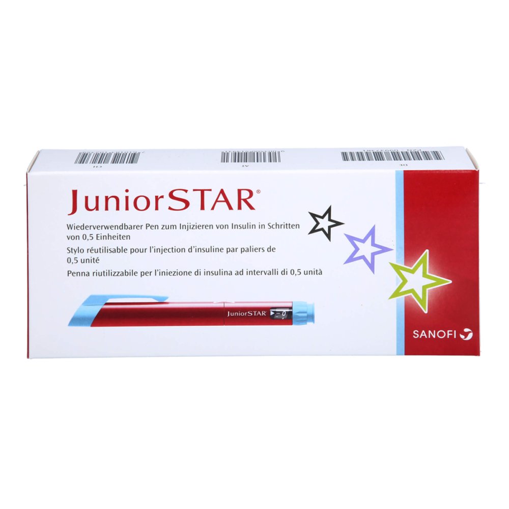 Sanofi-Aventis Deutschland GmbH Juniorstar Injektionsgerät rot 09937381