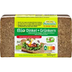 Mestemacher Dinkel & Grünkern Vollkornbrot bio