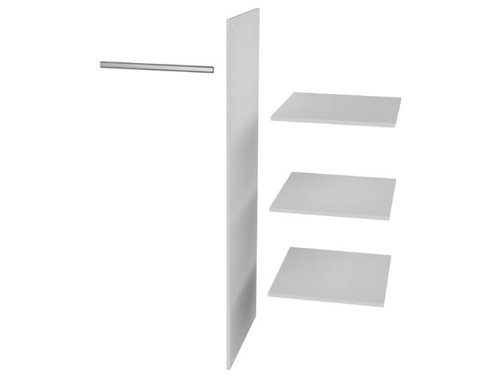 Schrankeinteilung Connect - 144 cm 52 x 144 x 3cm Weiß MDF Mitteldichte Holzfaserplatte , lackiert