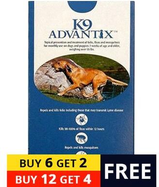 Interceptor Plus K9 Advantix Extra Large Dogs Over 55 Lbs (Blue) 4 Months
