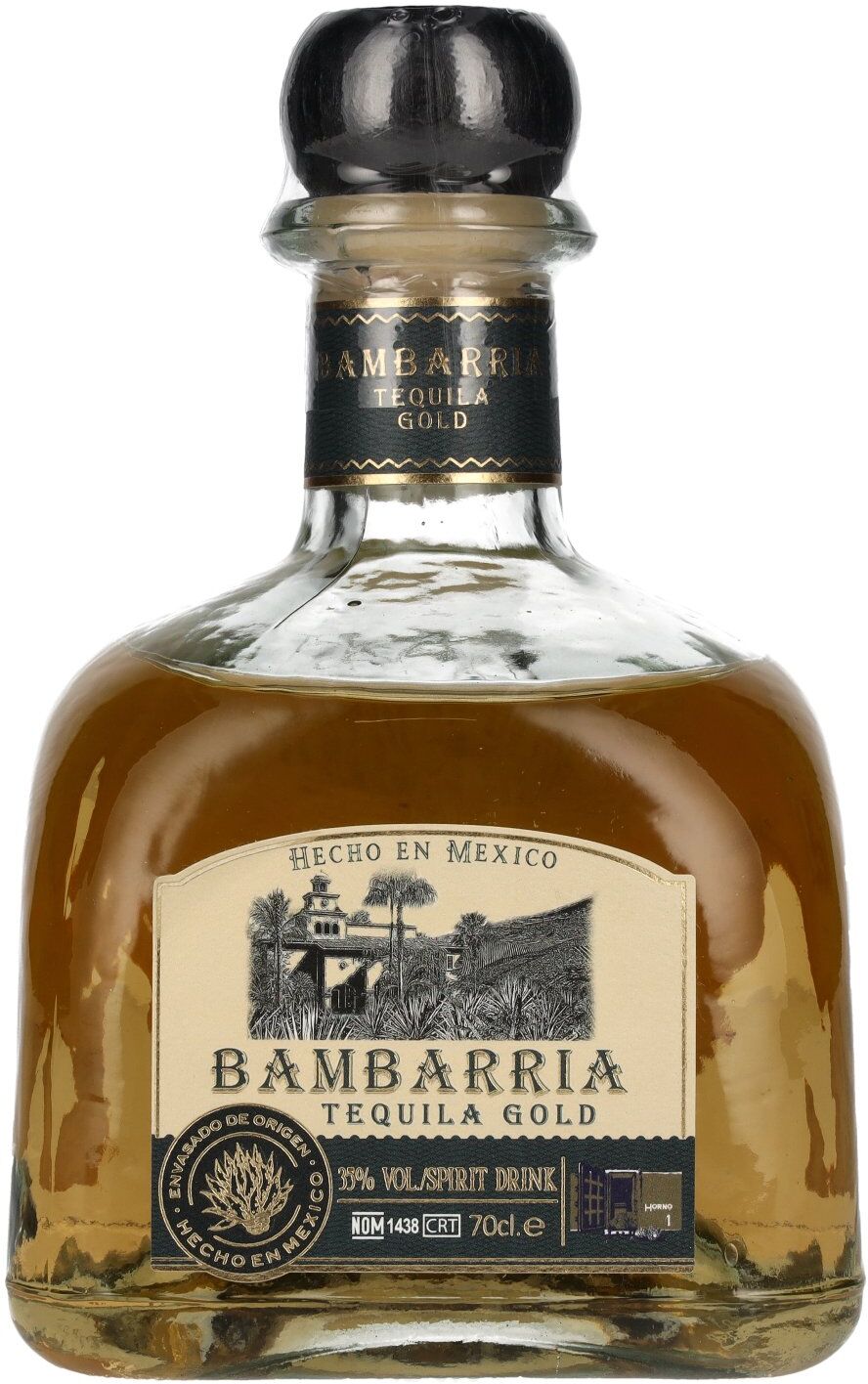 Bambarria Tequila Bambarria Square GOLD 35% Vol. 0,7l