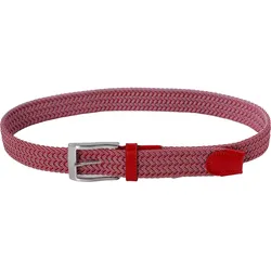 Alberto Gürtel Multicolor Braided, rot