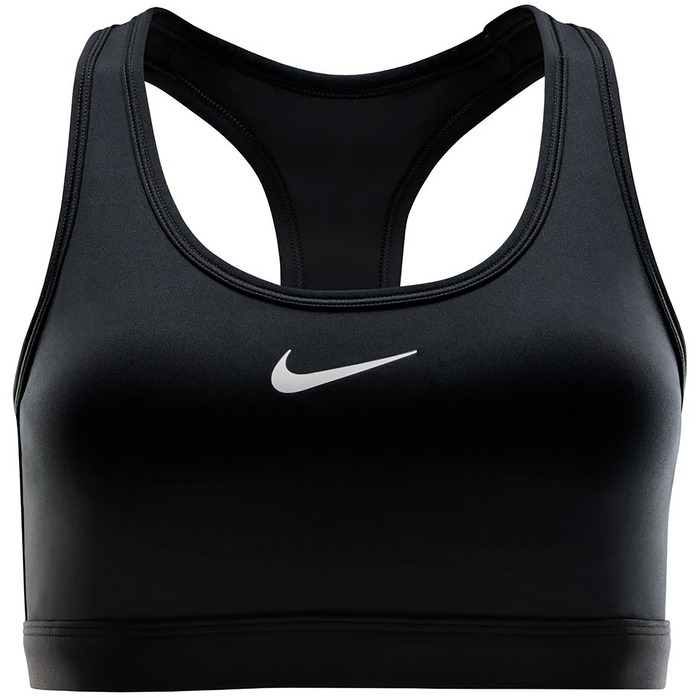 Nike Swoosh Sport BH Damen Sport-BHs schwarz Größe M Training & Fitness | Trailrunning | Laufen Elastisch
