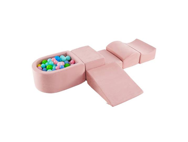 COSTWAY Spielbausteine, 5 TLG. Schaumstoffbausteine für Kinder, Baby