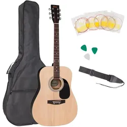 Encore Acoustic Guitar Outfit - Natural (Akustik Gitarre), Gitarre, Braun