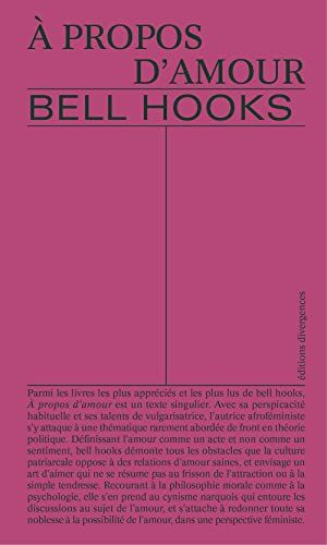 Bell Hooks - A propos d'amour - Preis vom 06.10.2026 07:26:00 h