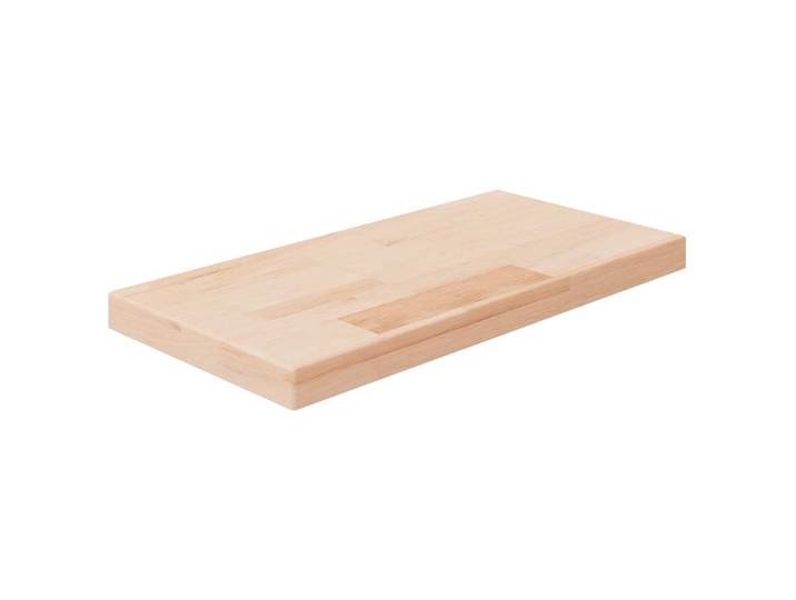 vidaXL Regalboden 40x20x2,5 cm Unbehandeltes Massivholz Eiche