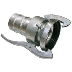 Kupplung Perrot Mutterteil Typ C 78, Stahl vz., SBR schwarz,DN159/150, SLW152