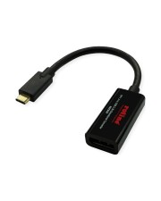 ROLINE Display Adapter bidirektional USB C auf DP 1.2 0.15m Digital/Daten Digital/Display/Video 0,15 m (11.04.5957)