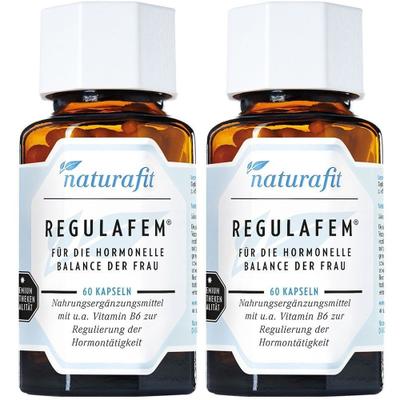 Naturafit Regulafem f.die hormonelle Balance Kaps. 2x 2x60 St Kapseln
