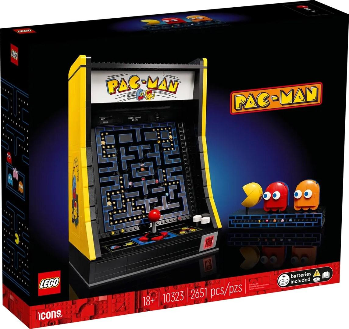 LEGO Icons PAC-MAN Arcadekast 10323 modelbouwsset voor volwassenen