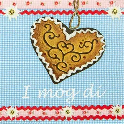 Home Fashion, I mog di, Lunch-Servietten aufgefaltetes Maß 33 cm x 33 cm, im Viertelfalz, 20 Stück pro Pack