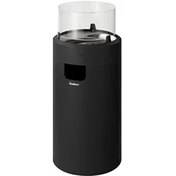 Enders  Feuerstelle  Heizpilz  Nova  LED  M  Black  Gas  Terrassen  Heizstrahler  Standheizer